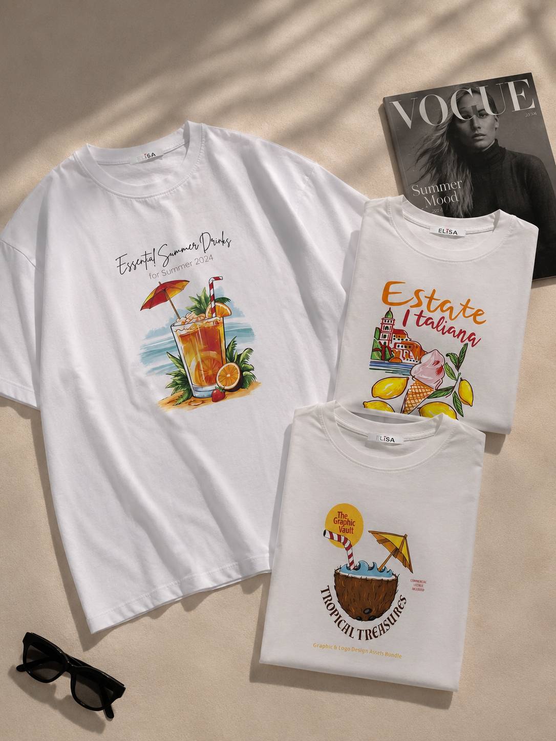 تیشرت باکسی summer پارت دو کد 387