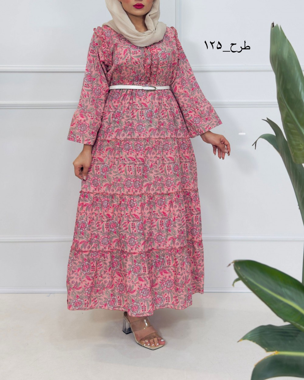 پیراهن ساحلی بلند نارسیس کد 434
