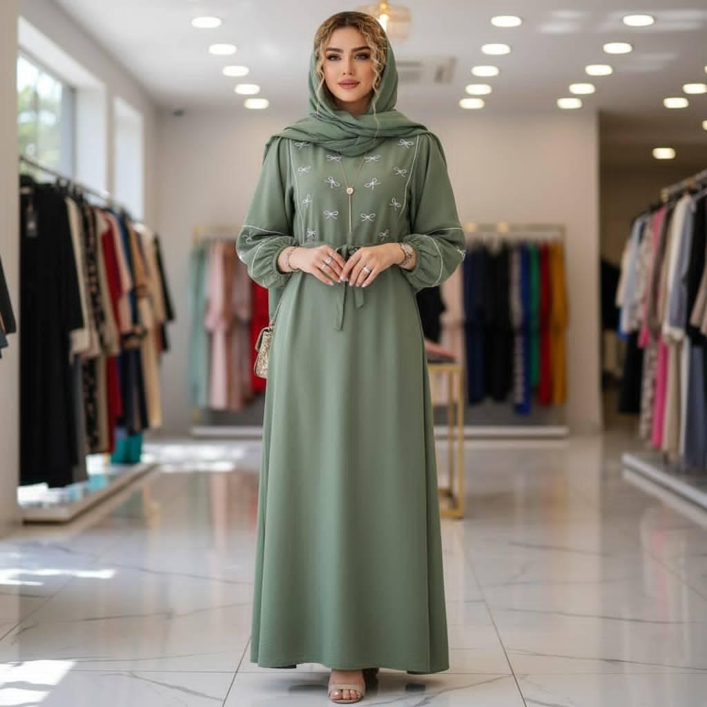 کفتان گلدوزی پاپیونی کد 449