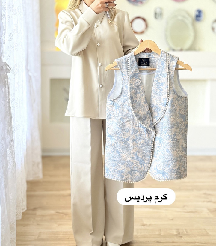شلوار زنانه مدل واید (نیم بگ) کد 466