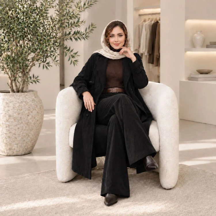 مانتو کبریتی زنانه کد 473